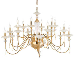 Люстра Fleurs (Milk white) Lux Illuminazione