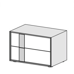 Тумба прикроватная QUADRO 12