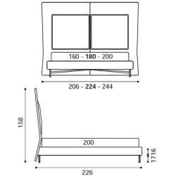Кровать Twils SP 2802 Alto