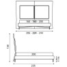 Кровать Twils SP 2802 Alto