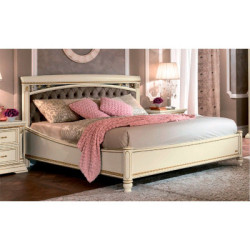 Кровать Treviso Frassino Capitone (экокожа NABUK col.12)