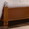 Кровать Treviso Ciliegio Capitone (экокожа NABUK col.11)