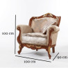 Кресло Casa+39 Fenice: размеры