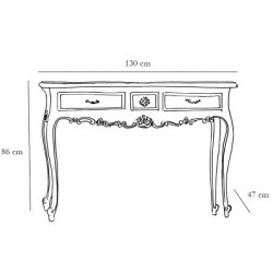 Консоль Angelo Cappellini art.30048: размеры