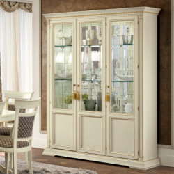 Витрина Treviso Frassino 3ств. Alta (стеклянные полки)